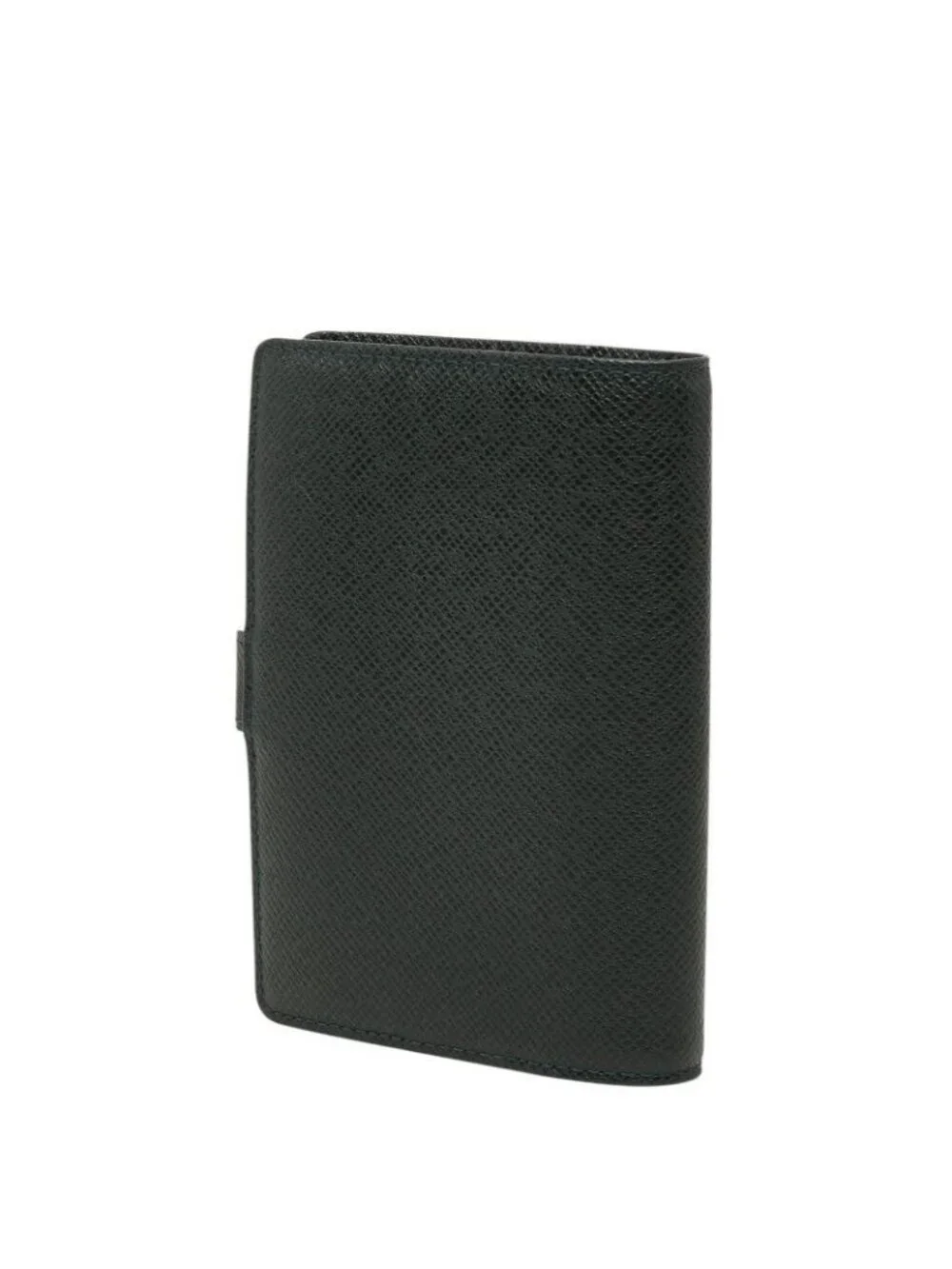 Louis Vuitton Taiga Agenda PM Notebook Cover Esepia Green Leather